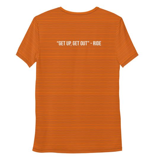 Men's Performance Off-bike Tee - Burnt Orange