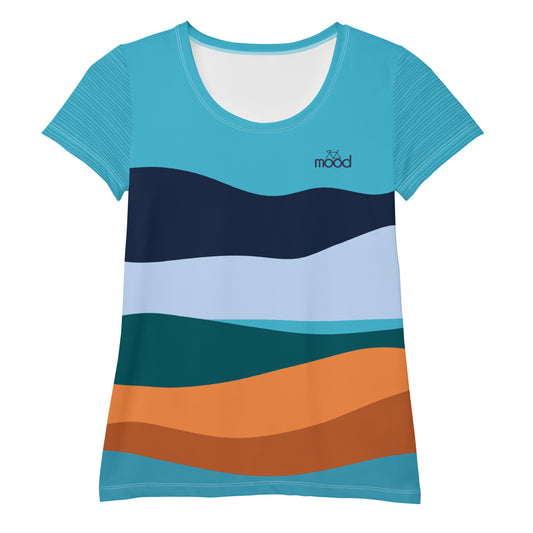 Women's Performance Off-bike Tee - Blue